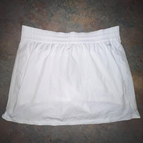 DSG Womens Mid-Rise Skort, White, Medium‎ - Picture 1 of 9